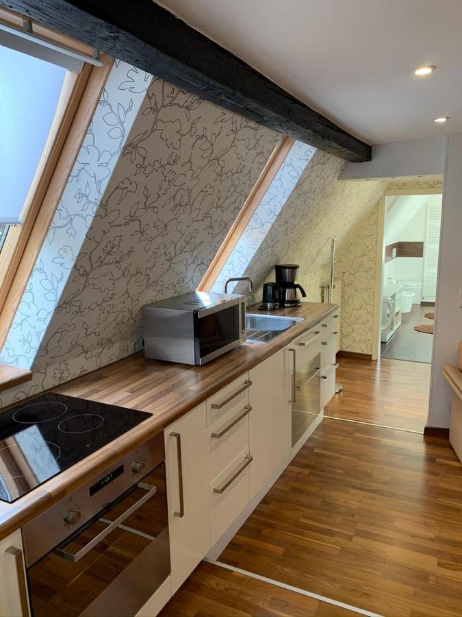 Ferienwohnung Janus Altstadt-Hameln Haus 1 Inklusive Parkplatz Mit Und Ohne Balkon ฮาเมลน์ ภายนอก รูปภาพ
